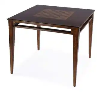 Walmart Pemberly Row Modern 36 Square Wood Game Table - Antique Cherry offer