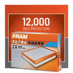 Walmart FRAM Extra Guard Air Filter, CA10349 Fits select: 2007-2013 NISSAN ALTIMA offer