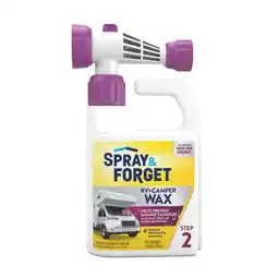 Walmart Spray & Forget RV & Camper Wax with Hose End Adapter, 32 oz offer