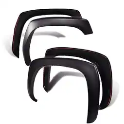 Walmart 4 PCS Matte Factory Style Fender Flares Black Fit for 1999-2006 GMC Sierra Chevy Silverado offer