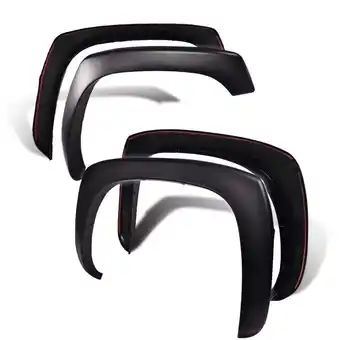 Walmart 4 PCS Matte Factory Style Fender Flares Black Fit for 1999-2006 GMC Sierra Chevy Silverado offer
