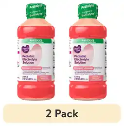 Walmart (2 pack) Parent's Choice Advantage Care Electrolyte Solution, Strawberry Lemonade, 33.8 fl oz offer