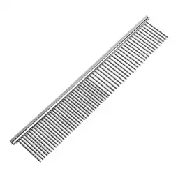 Walmart Unique Bargains 1 Pack Metal Rounded Teeth Pet Hair Care Tool Dog Grooming Comb offer