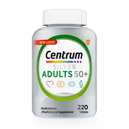 Walmart Centrum Silver Adults 50 Plus Multivitamin With Vitamin B & D3 , 220 Count offer