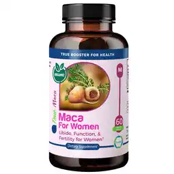 Walmart TrueMed Maca for Women Libido, Function and Fertility Organic Gelatinized Powder 60 Capsules offer