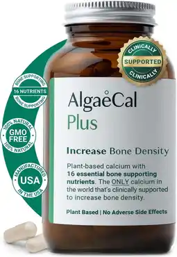 Walmart AlgaeCal Plus - The Only Calcium Clinically Supported To Increase Bone Density offer