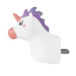 Walmart Globe Electric LED Unicorn Automatic Dusk to Dawn Plug-in Night Light, 3.75 Height, 2.15 Width offer