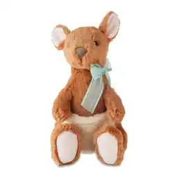Walmart Mother's Day Large Brown Kangaroo Plush, 14 in, by Way To Celebrate offer