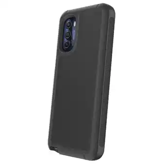 Walmart onn. Rugged Phone Case for moto g STYLUS 5G (2022), Black offer