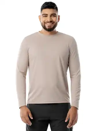Walmart Athletic Works Men's Core Active Long Sleeve T-Shirt, Sizes S-5XL offer