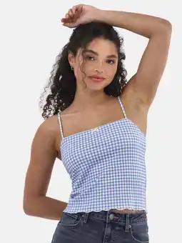 Walmart No Boundaries Cropped Cami with Bow, Women's offer
