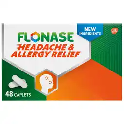 Walmart Flonase Headache and Allergy Relief Pills, 48 Caplets offer