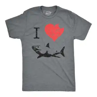 Walmart I Love Sharks T Shirt Daddy Shark Funny Graphic Tee Gift for Dad Vintage Tee Graphic Tees offer