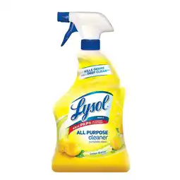Walmart Lysol All Purpose Cleaner Spray, Lemon Breeze, 32Oz offer
