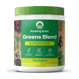 Walmart Amazing Grass Green Superfood Powder, Original, 30 Servings offer