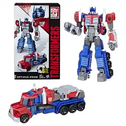 Walmart Transformers Cyber Commander Optimus Prime Action Figure offer