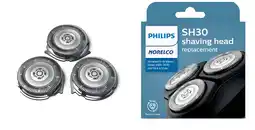 Walmart Philips Norelco New Shaving Heads for Shaver Norelco Series, SH30/52 offer