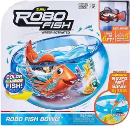 Walmart ZURU Robo Alive Robo Fish Swim and Fish Bowl Electronic Pet, Multicolor offer