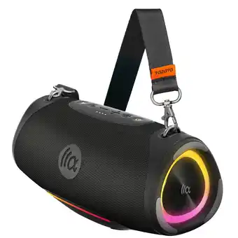Walmart Portable Bluetooth Speaker IPX7 Waterproof 80W Wireless Outdoor Speaker for Camping 8H Playtime offer