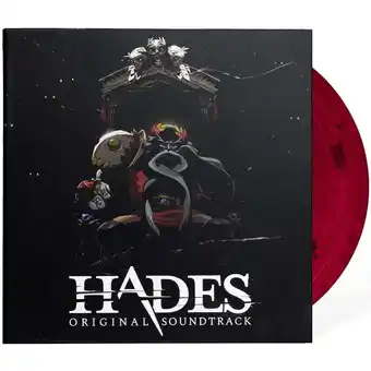 Walmart Hades 4xLP - iam8bit Exclusive Edition (4xLP on Smoke Red Vinyl Soundtrack) offer