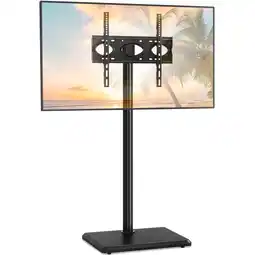 Walmart TAVR Universal Floor TV Stand with Swivel Mount for 32-60 TVs up to 88 lbs, Height adjustable offer