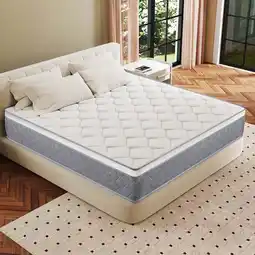 Walmart Kviwasha 12-inch Twin Hybrid Mattresses Gel Memory Foam and Spring Medium Hybrid Mattress offer