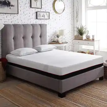 Walmart Bridgevine Home 10 inch Regen Cooling Copper Infused Memory Foam Adult Mattress, Queen Size offer