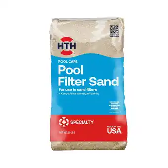 Walmart HTH Pool Care Pool Filter Sand for Swimming Pools, 50lb offer