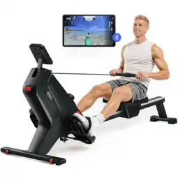 Walmart MERACH Magnetic Rowing Machine 16 Levels Resistance Quiet Rower with Bluetooth for Home Use offer
