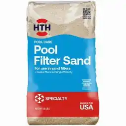 Walmart HTH 67074 Filter Sand Care for Swimming Pools, 50 lbs offer