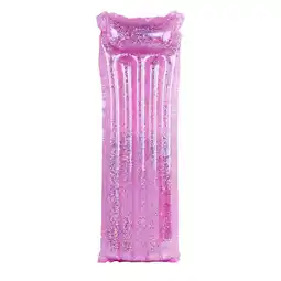 Walmart Inflatable Glitter Swimming Pool Lounge - 67 - Pink offer