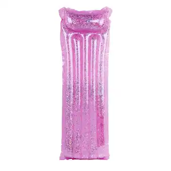 Walmart Inflatable Glitter Swimming Pool Lounge - 67 - Pink offer