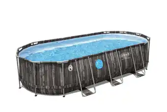 Walmart Coleman Power Steel Swim Vista Series II 20' x 10' x 48 Oval Metal Frame Above Ground Pool Set offer