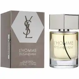 Walmart Yves Saint Laurent L'Homme Eau De Toilette, 3.4 Oz offer