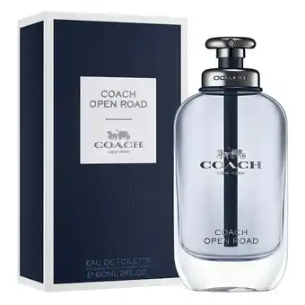 Walmart Coach Open Road Eau De Toilette, Cologne for Men, 2 oz offer