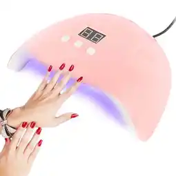 Walmart Tcwhniev 54W Professional UV Gel Nail Lamp LED Light Nail Dryer Polish Curing offer