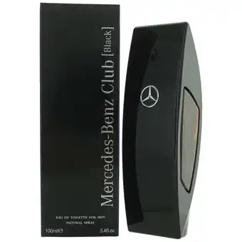 Walmart Mercedes Benz Club Black by Mercedes Benz Eau De Toilette Spray 3.4 oz for Men offer