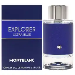 Walmart Montblanc Explorer Ultra Blue Eau De Parfum - 3.3oz offer