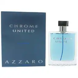 Walmart Azzaro Chrome United Eau De Toilette Spray for Men, 3.4 oz offer