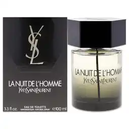 Walmart La Nuit De L'Homme by Yves Saint Laurent for Men - 3.3 oz EDT Spray offer