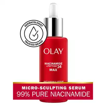 Walmart Olay Regenerist MAX Wrinkle Serum with Peptides, 1.3 oz offer