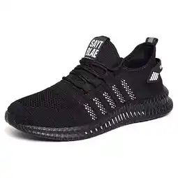 Walmart HOBIBEAR Mens Running Shoes Ultra Lightweight Casual Shoes Mesh Sneakers offer