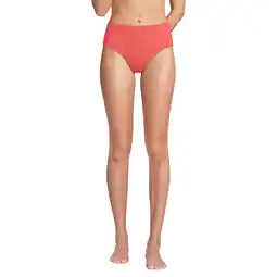 Walmart Lands' End Women's Mid Rise Bikini Bottoms offer