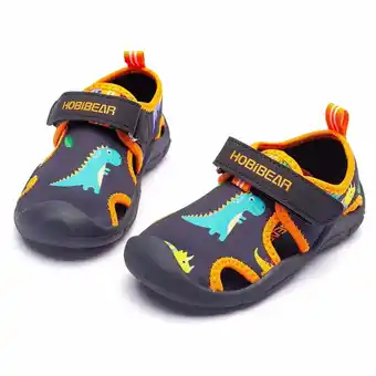 Walmart GUBARUN Toddler Boys Water Shoes Quick Dry Closed-Toe Aquatic Sport Sandals Toddler/Little Kid offer