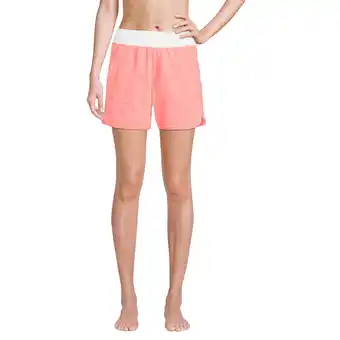 Walmart Lands' End Women's 5 Board Shorts with Panty offer