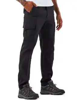 Walmart Men's Hiking Cargo Pants Work Climbing Camping Snow Ski Trousers with 6 Pockets offer