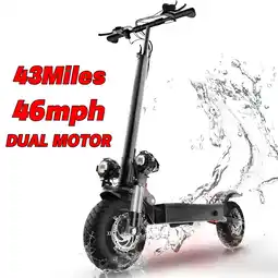 Walmart Mebike GX700 Dual Motor Electric Scooter for Adults ,3200W 60V ,46MPH & 43Miles Foldable E Scooter offer