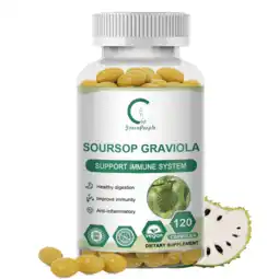Walmart Soursop Graviola Capsules 120Ct Easy to Swallow by GPGP offer