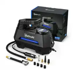 Walmart Car Tire Inflator 100 PSI, Electric Tire Compressor, Inflatables Air Car Pump offer