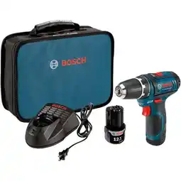 Walmart Restored Bosch PS31-2A-RT 12V Max Lithium-Ion 3/8 in. Cordless Drill Driver Kit 2 Ah (Refurbished) offer